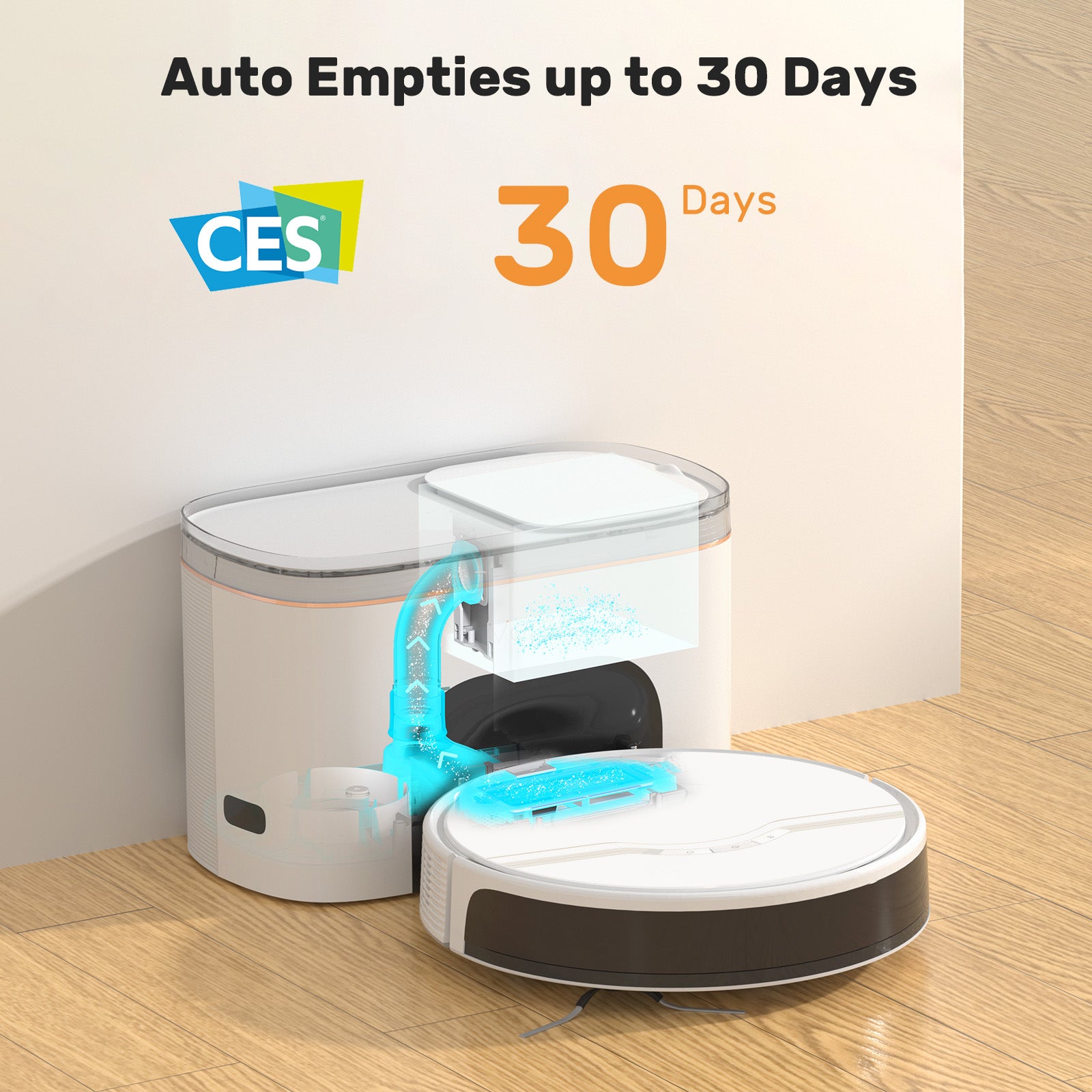 E60m Pro Lite robot vacuum cleaner