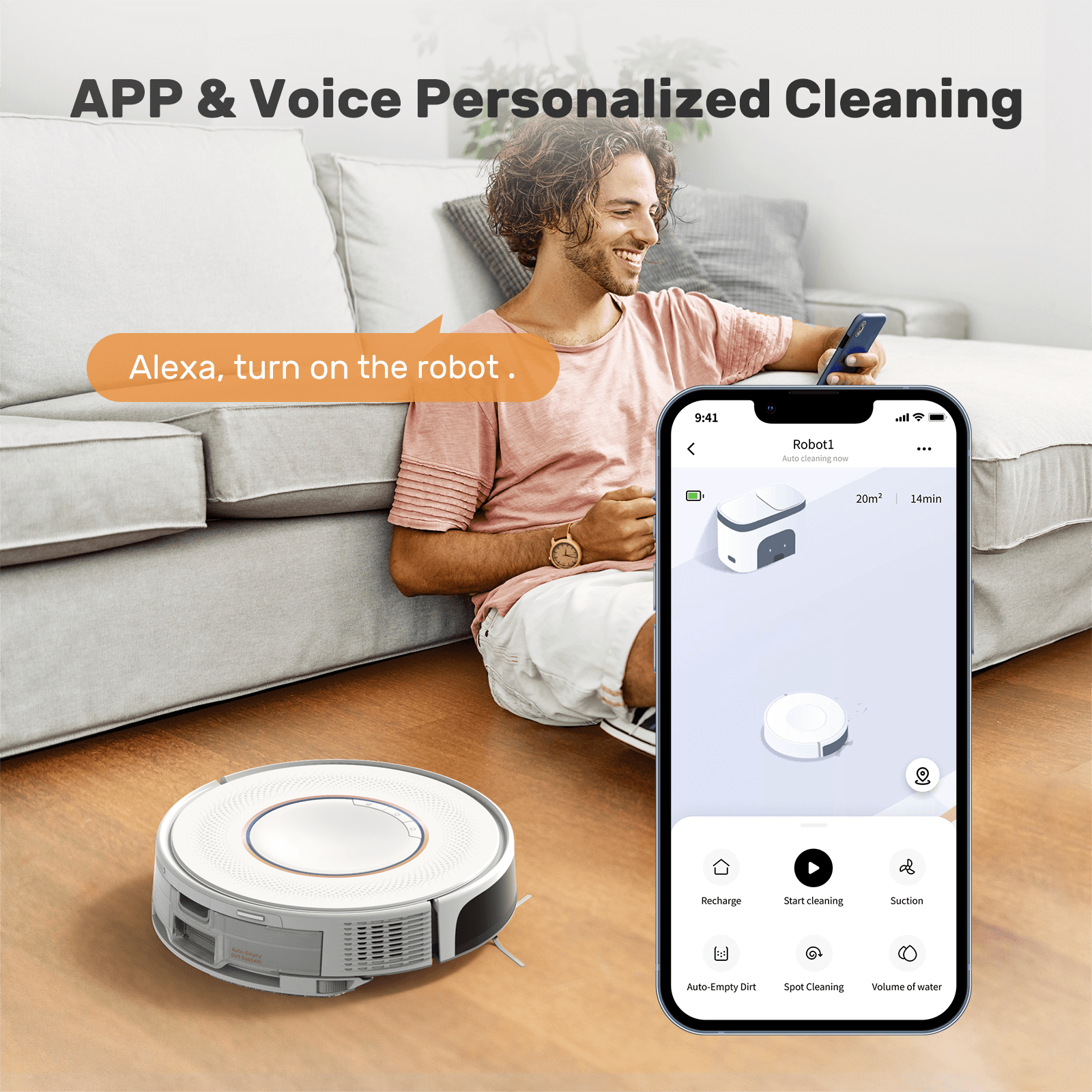 E60m Pro robot vacuum cleaner