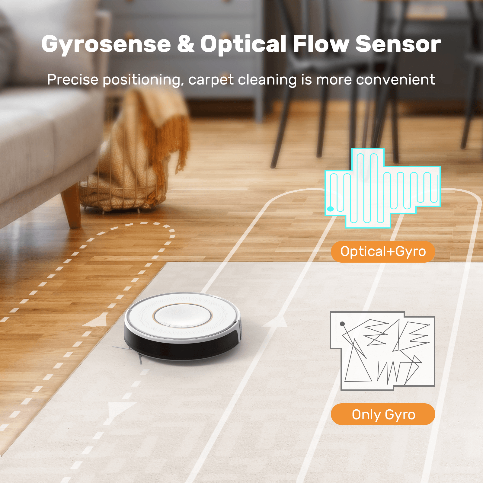 E60m Pro robot vacuum cleaner