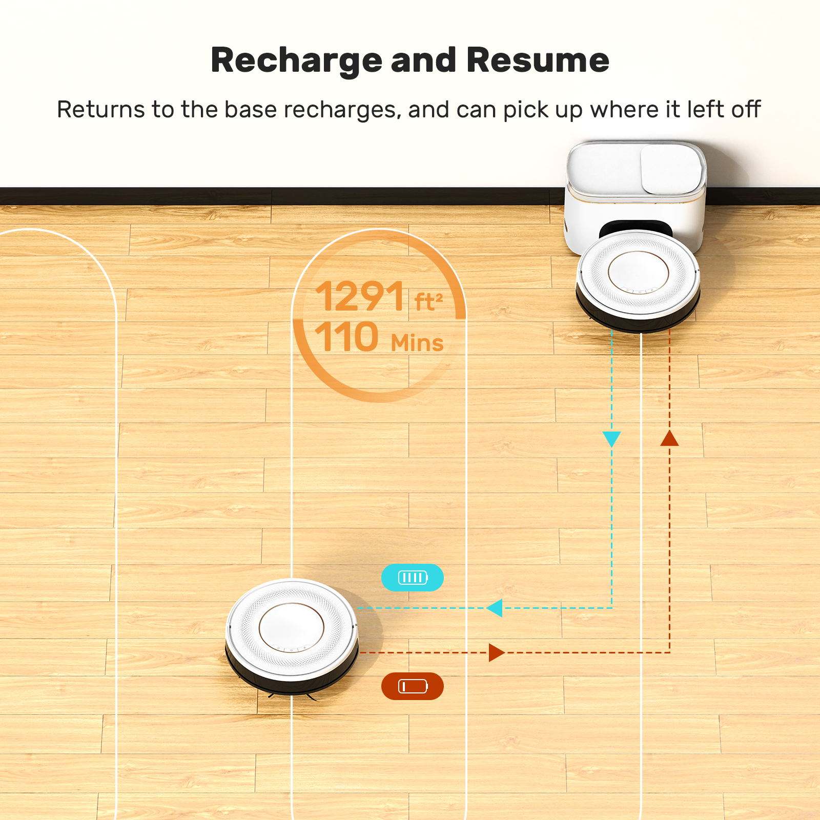 E60 Pro robot vacuum cleaner