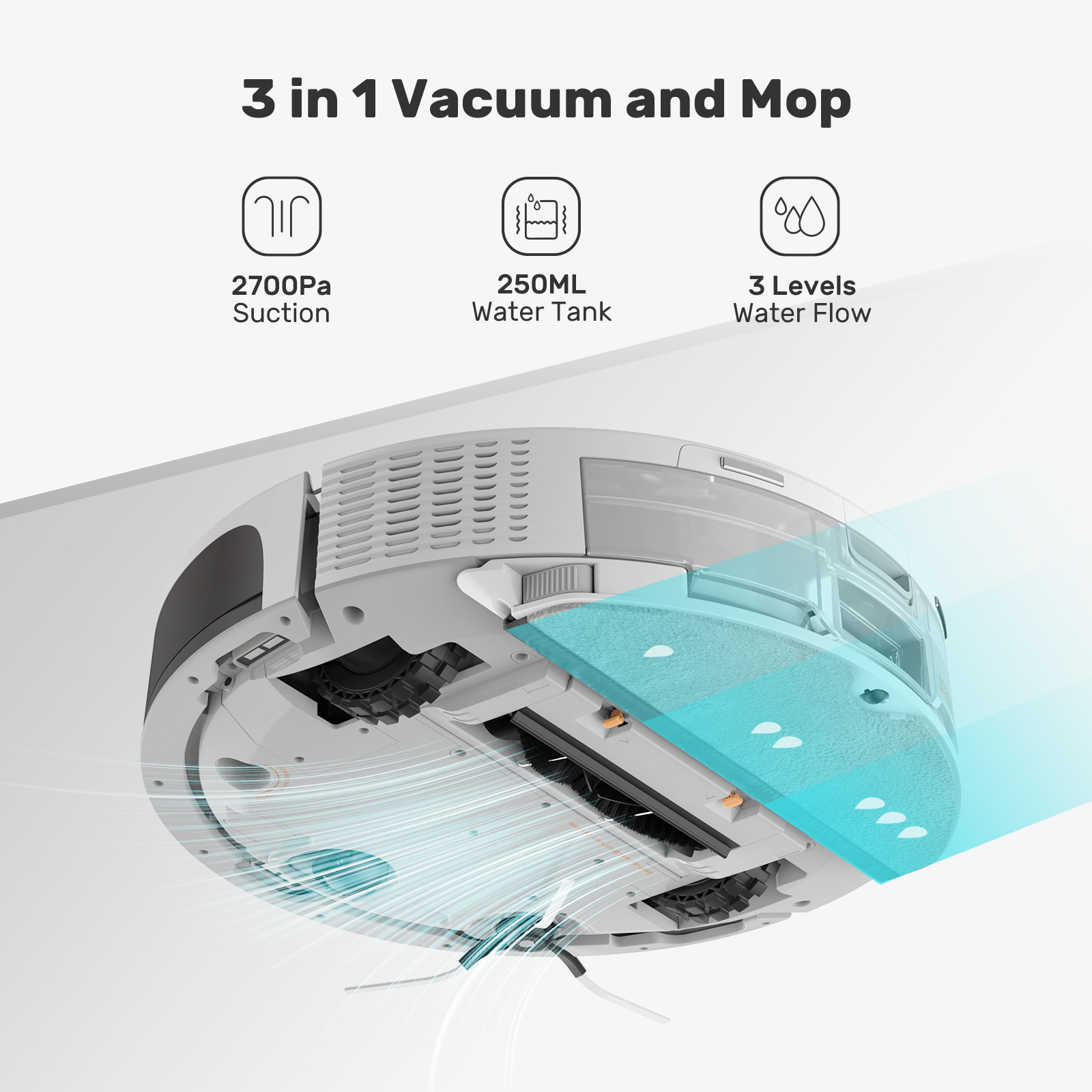 E60m Pro robot vacuum cleaner
