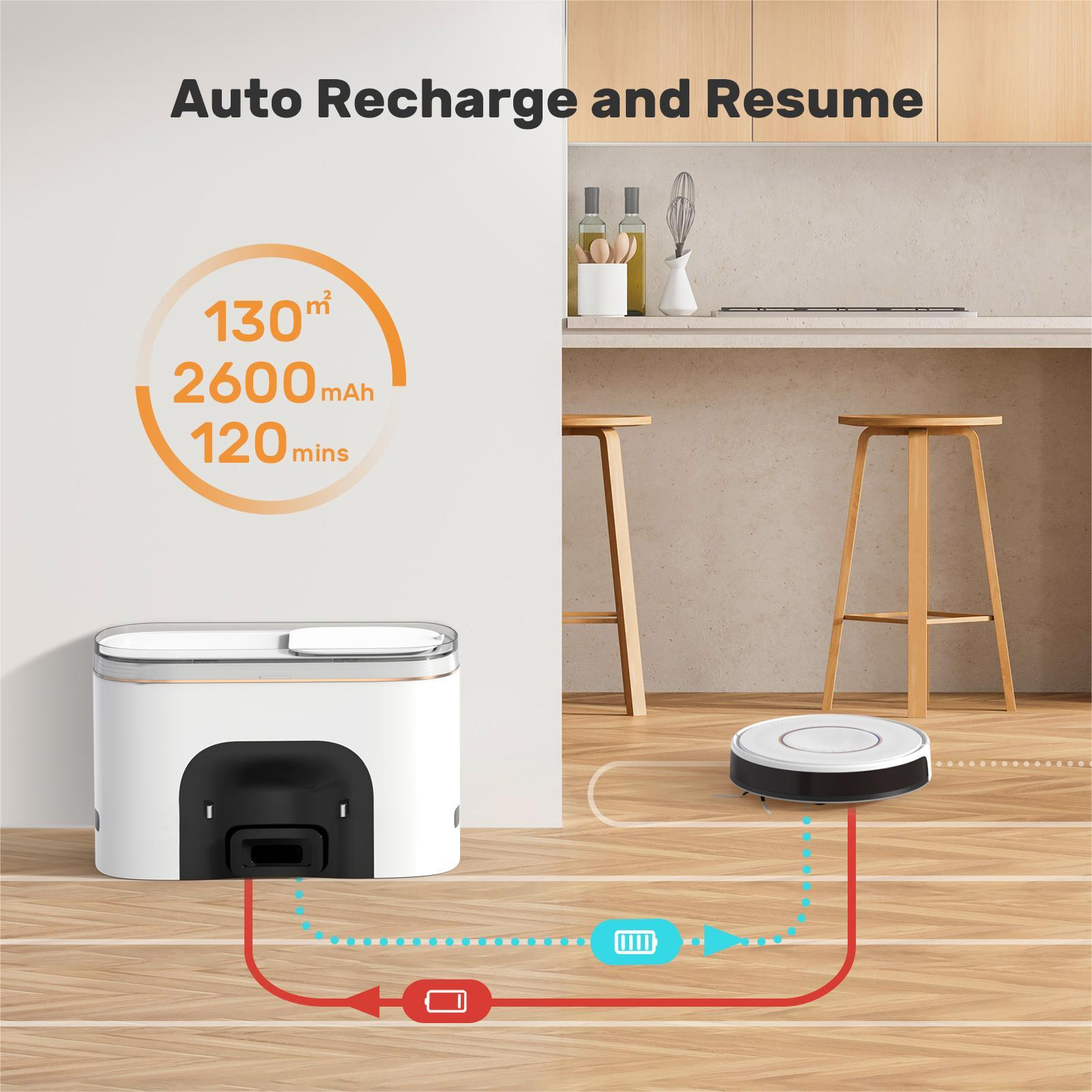 E60m Pro robot vacuum cleaner