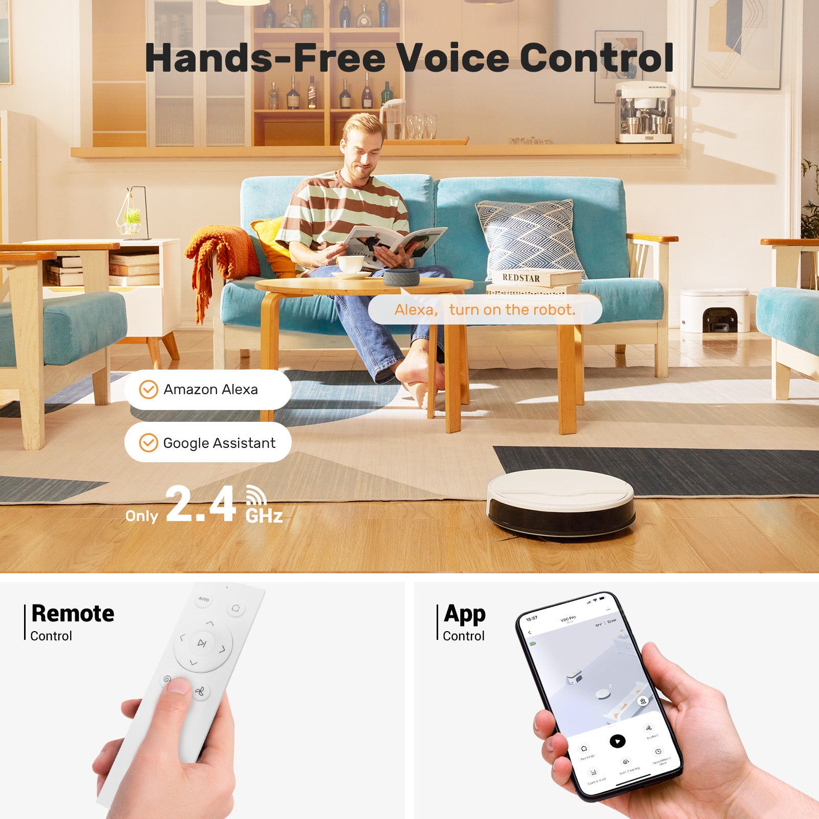 E60m Pro Lite robot vacuum cleaner