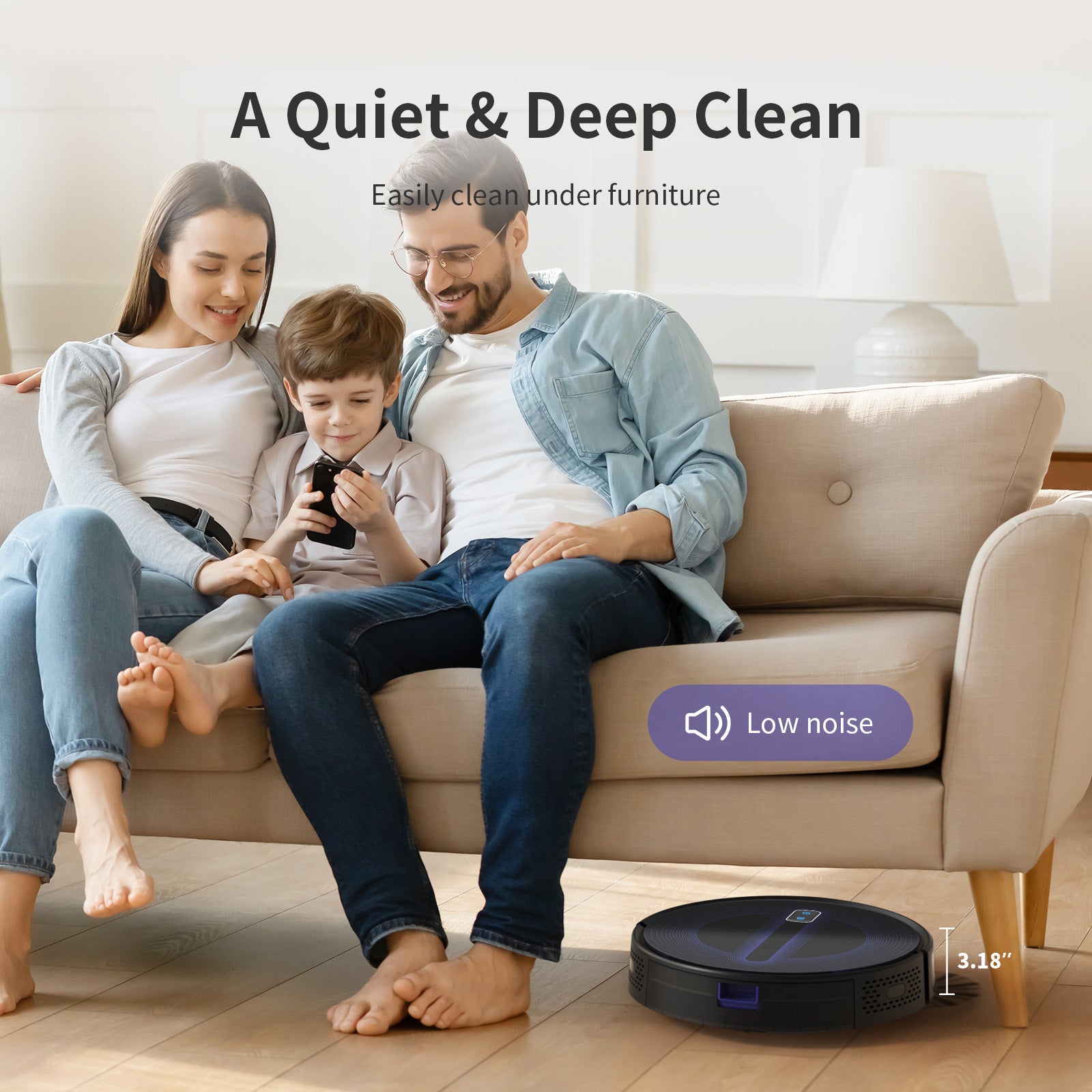 E40 robot vacuum cleaner